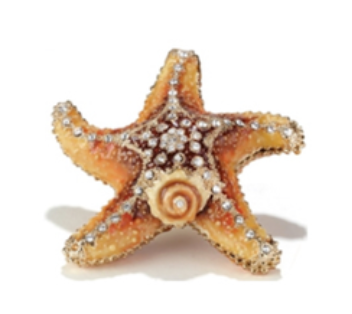Bejeweled Starfish Box