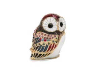 Bejeweled Owl Box - Small