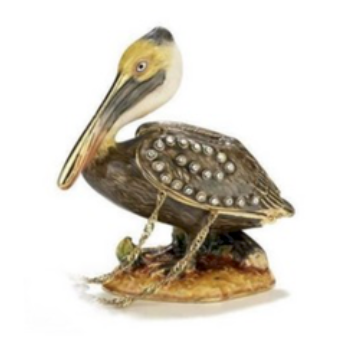 Bejeweled Pelican Box
