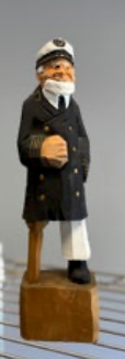 Vintage Sea Captain Figure — Nautical Collectible