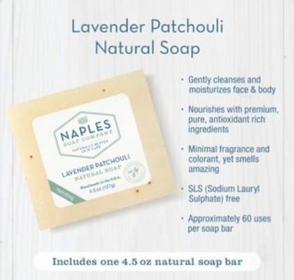 Lavender Patchouli Natural Soap
